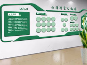 綠色環(huán)保科技企業(yè)文化墻公司形象墻效果圖設(shè)計(jì)圖片 高清下載 效果圖1.08mb 形象墻大全